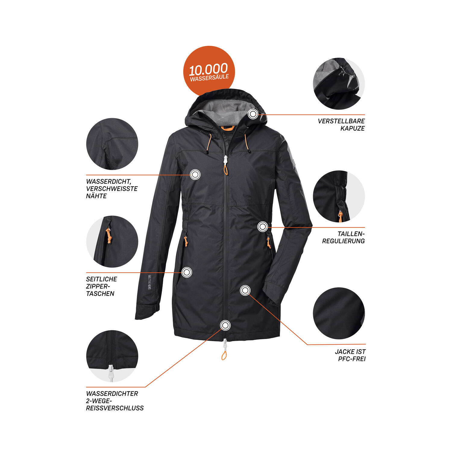 Damen Outdoorjacke KOS 54 WMN JCKT 6/6