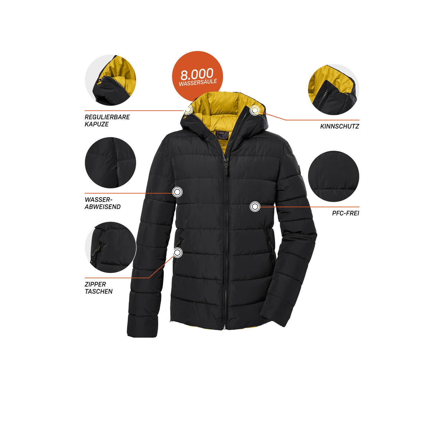 Herren Steppjacke GW 10 6/6