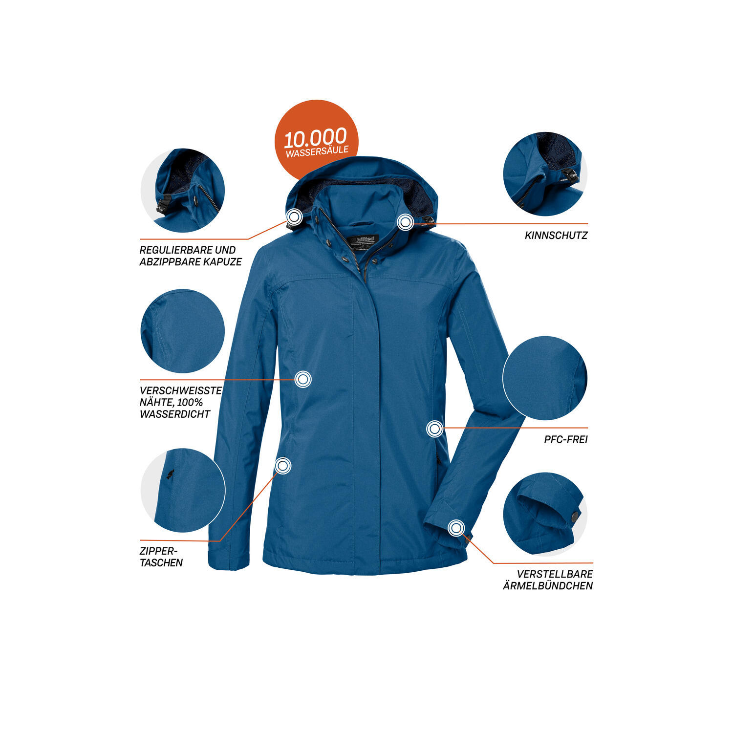 Damen Outdoorjacke KOS 42 5/7