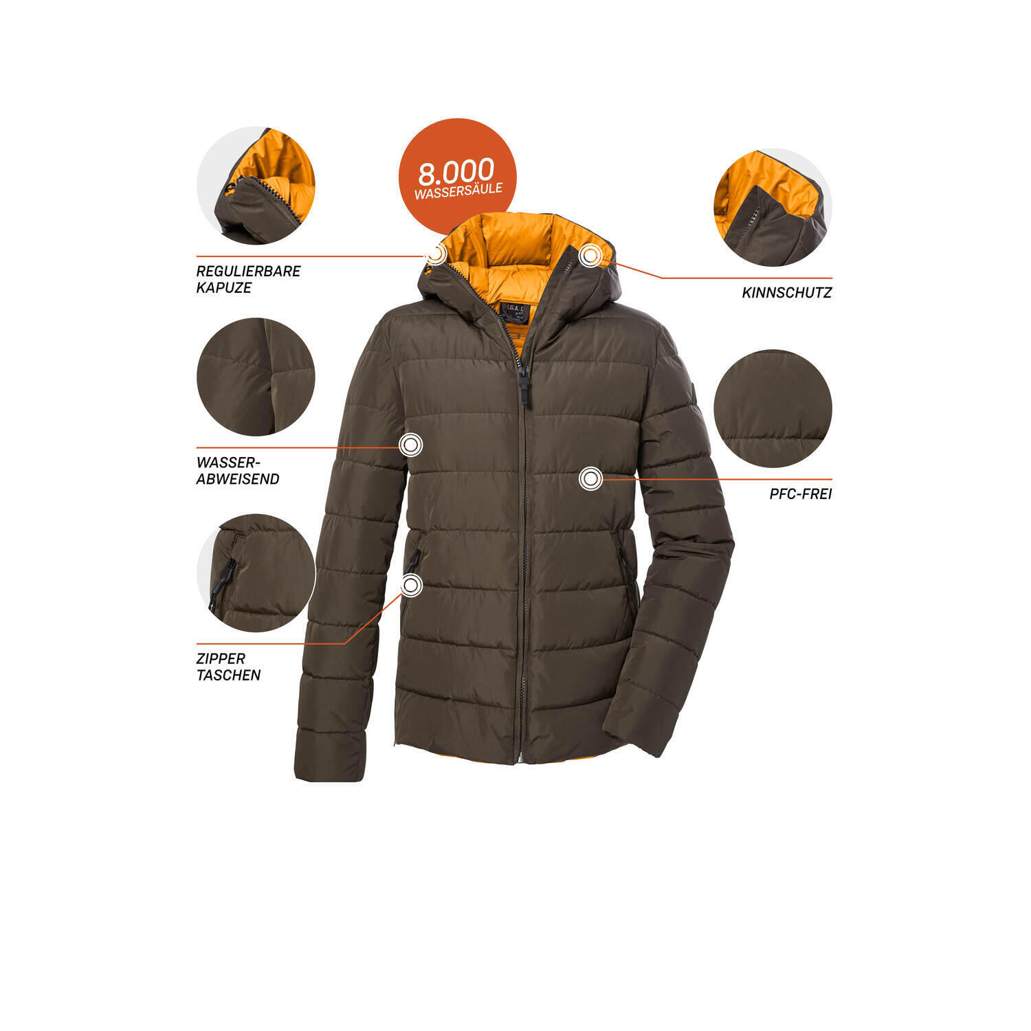 Herren Steppjacke GW 10 6/6