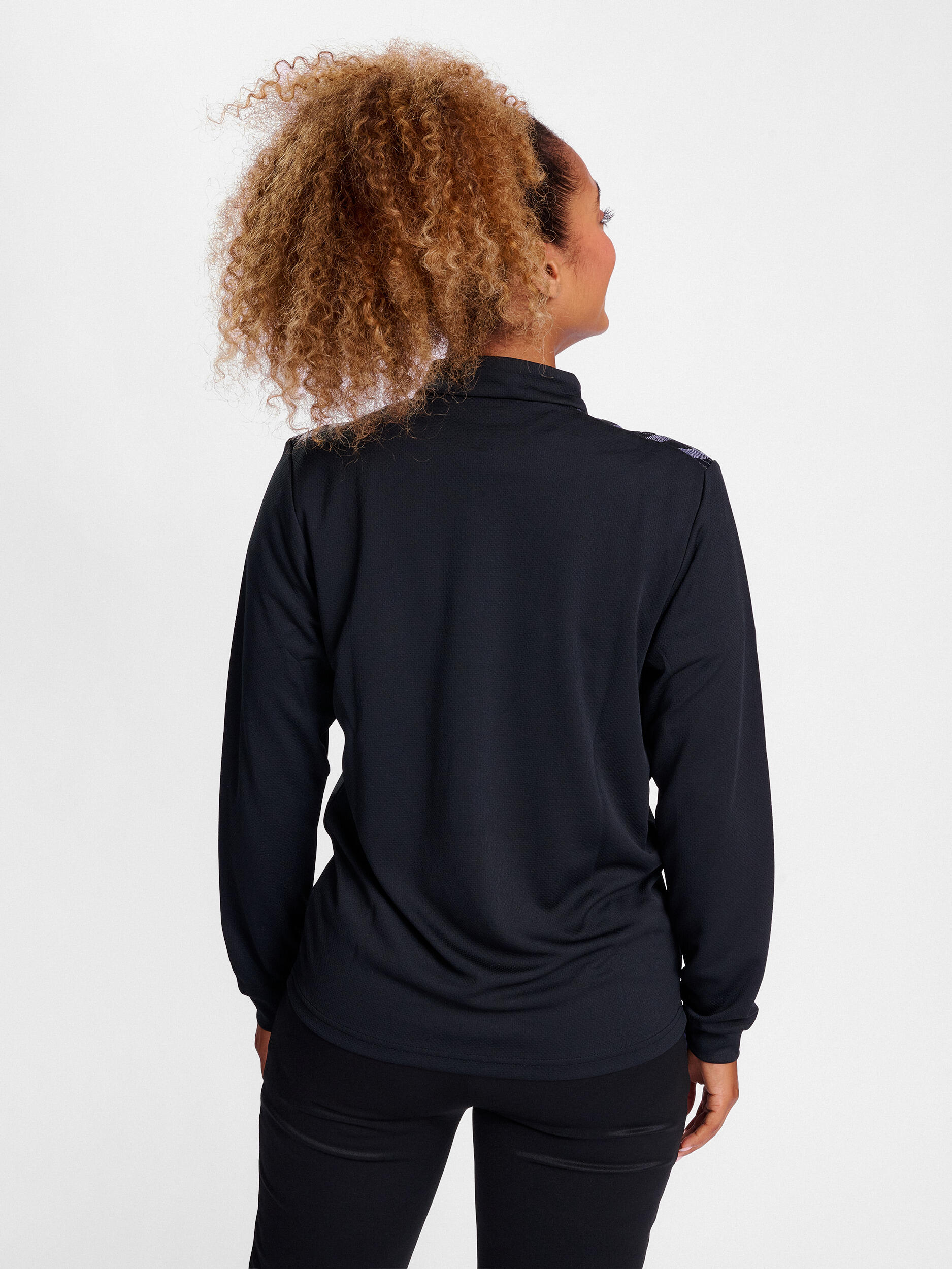 Giacca tuta donna con mezza zip Hummel Authentic 4/7