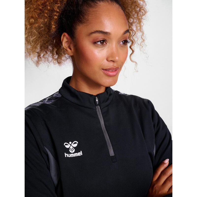 Halve Rits Sweatshirt Hmlauthentic Multisport Dames HUMMEL