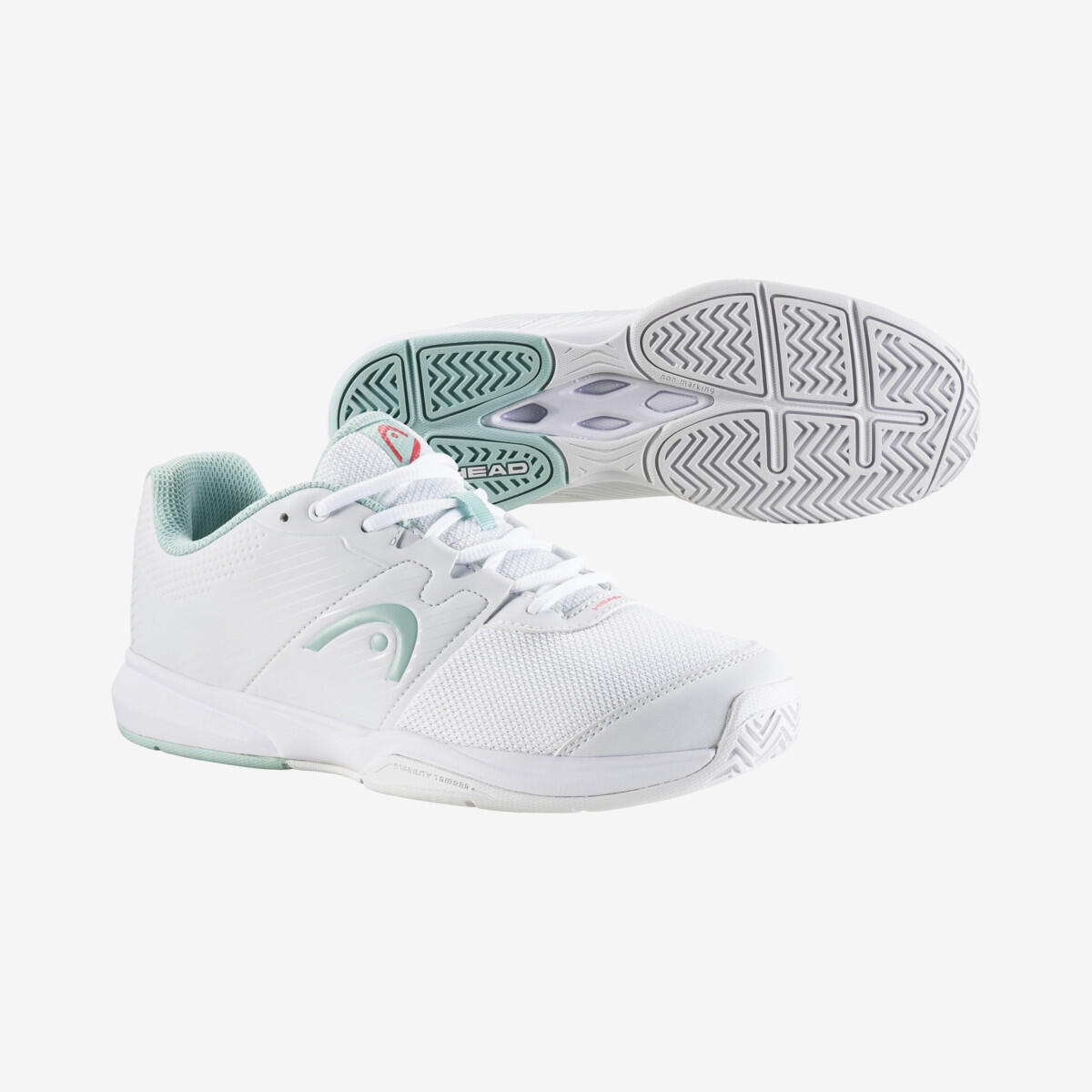 REVOLT COURT AC WEISS/GRAU DAMEN 5/5