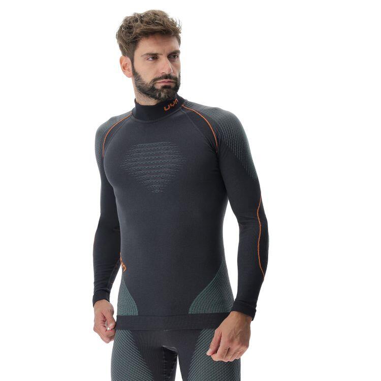 EVOLUTYON SOUS-VÊTEMENTS MANCHES LONGUES COL MONTANT HOMME 4/6