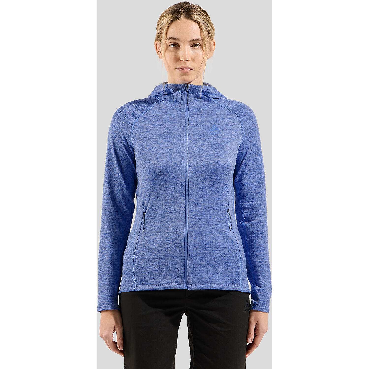 Bluza rozpinana z kapturem damska ODLO Tencia Mid Layer Hoody Full Zip 3/7