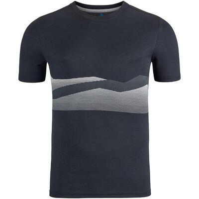 Odlo F-Dry Ridgeline Technisches T-Shirt Schwarz/Violett