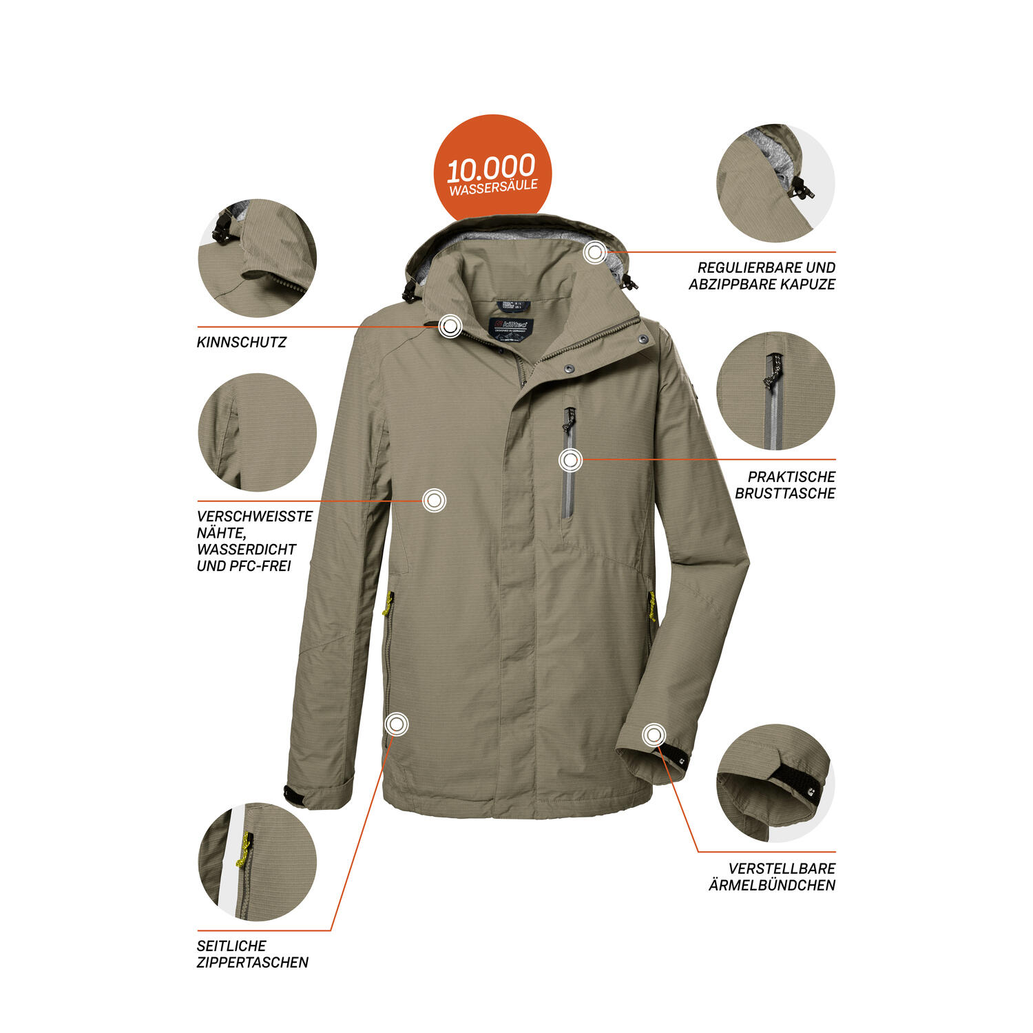 Outdoorjacke KOS 256 6/7