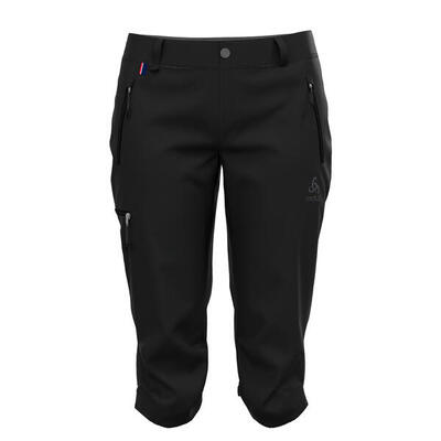 Odlo odlo pants 3/4 wedgemount sportbroek zwart 38