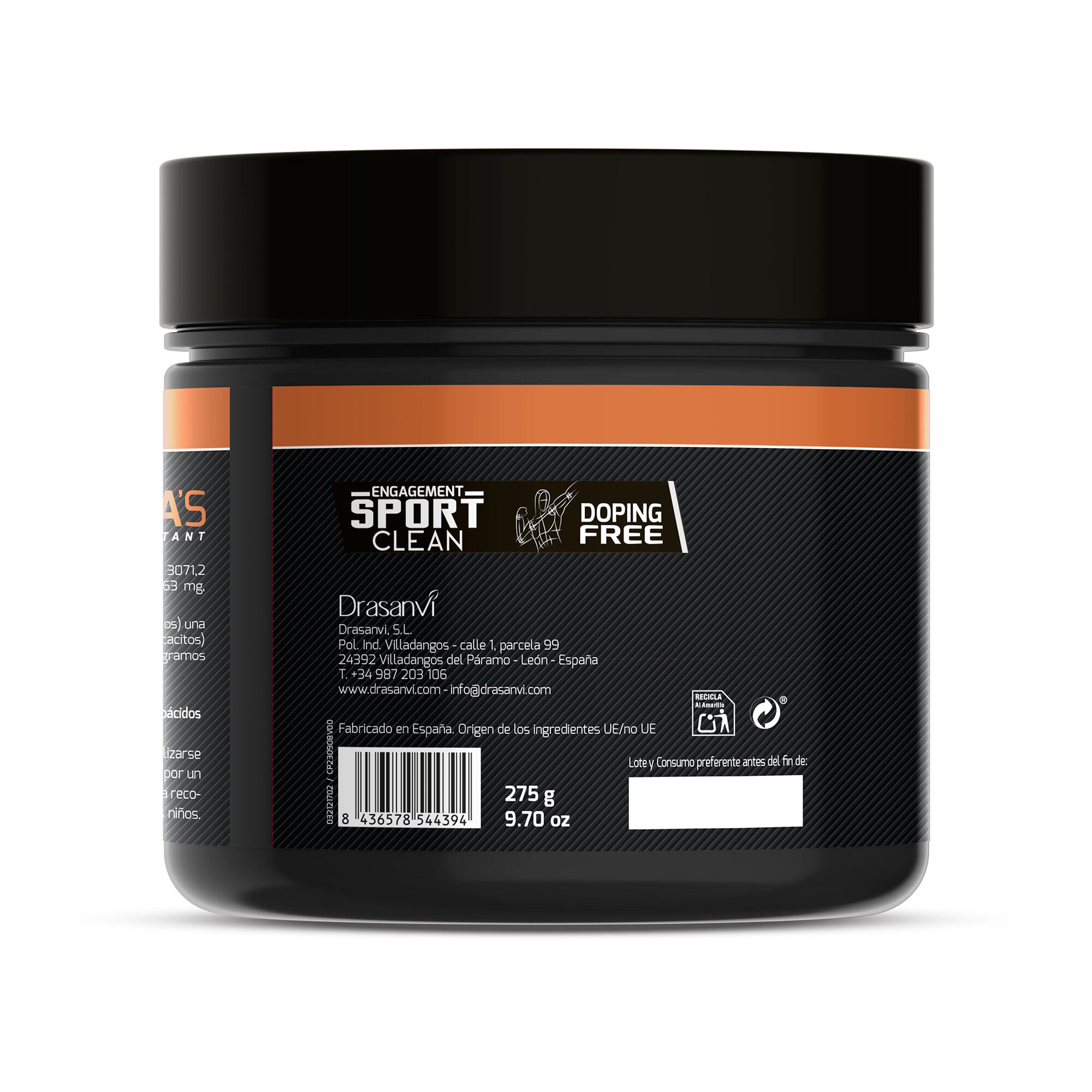 BCAAS + Glutamina Kyowa Quality Sport Live - Sabor Sandia - 275Gr - DRASANVI 3/3