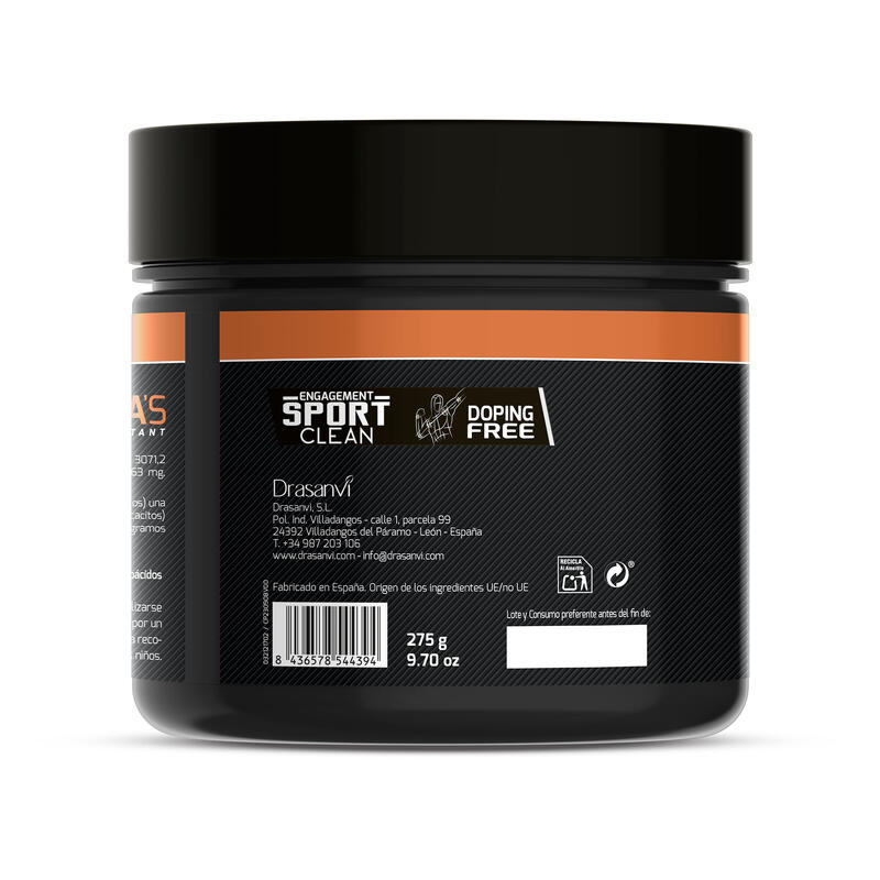 BCAAS + Glutamina Kyowa Quality Sport Live - Sabor Sandia - 275Gr - DRASANVI