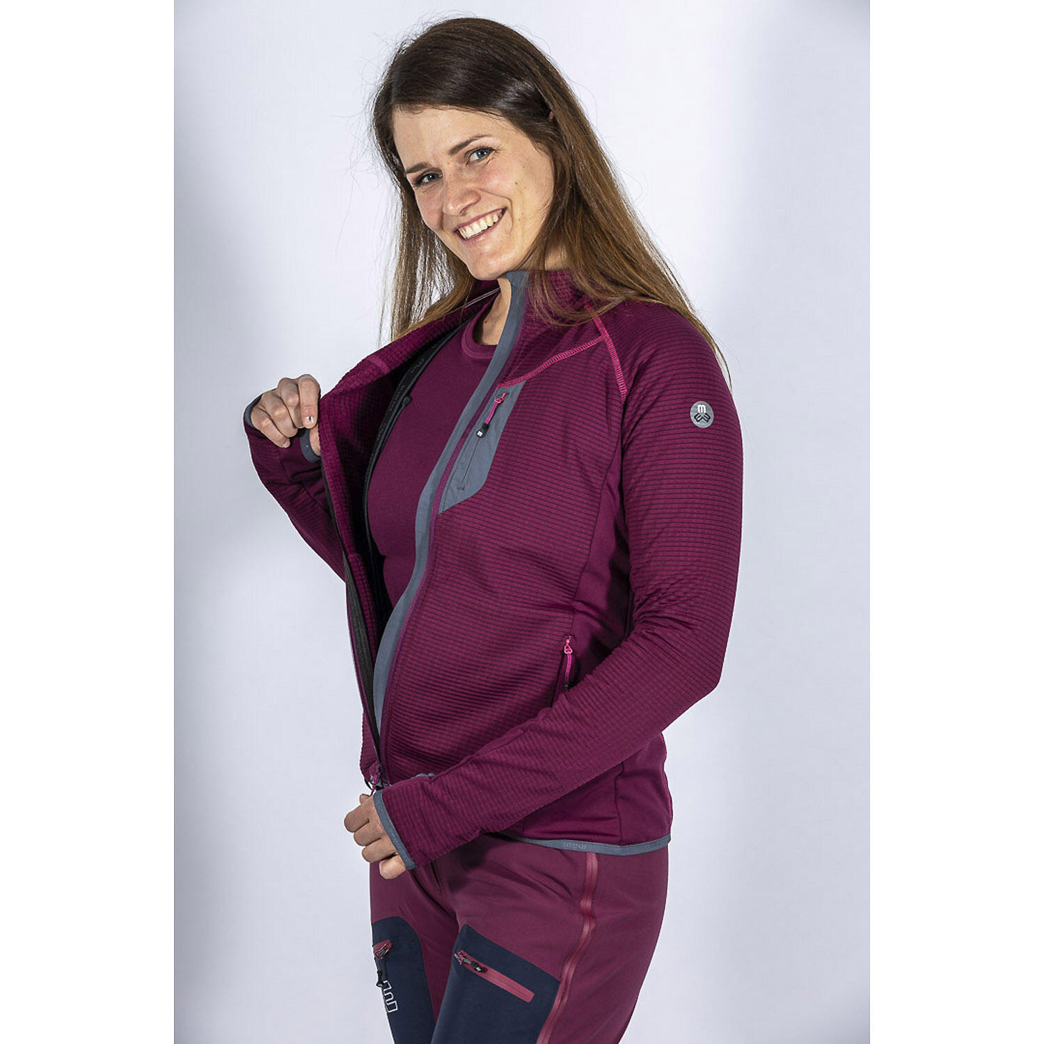 Damen Stretch-Fleecejacke Wasserkuppe 4/7