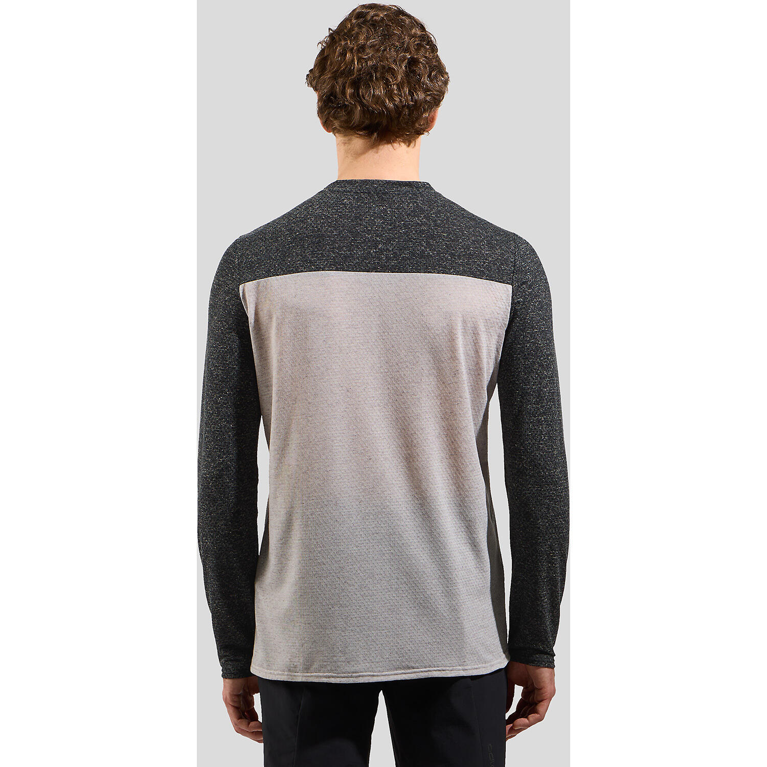 Maillot Manches Courtes Odlo X-Alp LinenCool Noir / Gris 4/4