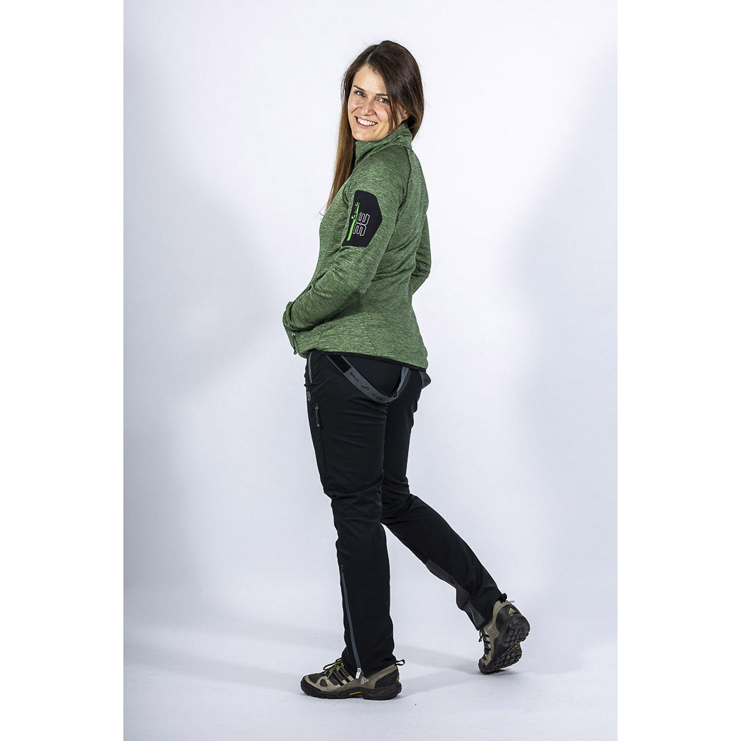 Damen Fleecejacke Megastretch Gratlspitze II 4/7