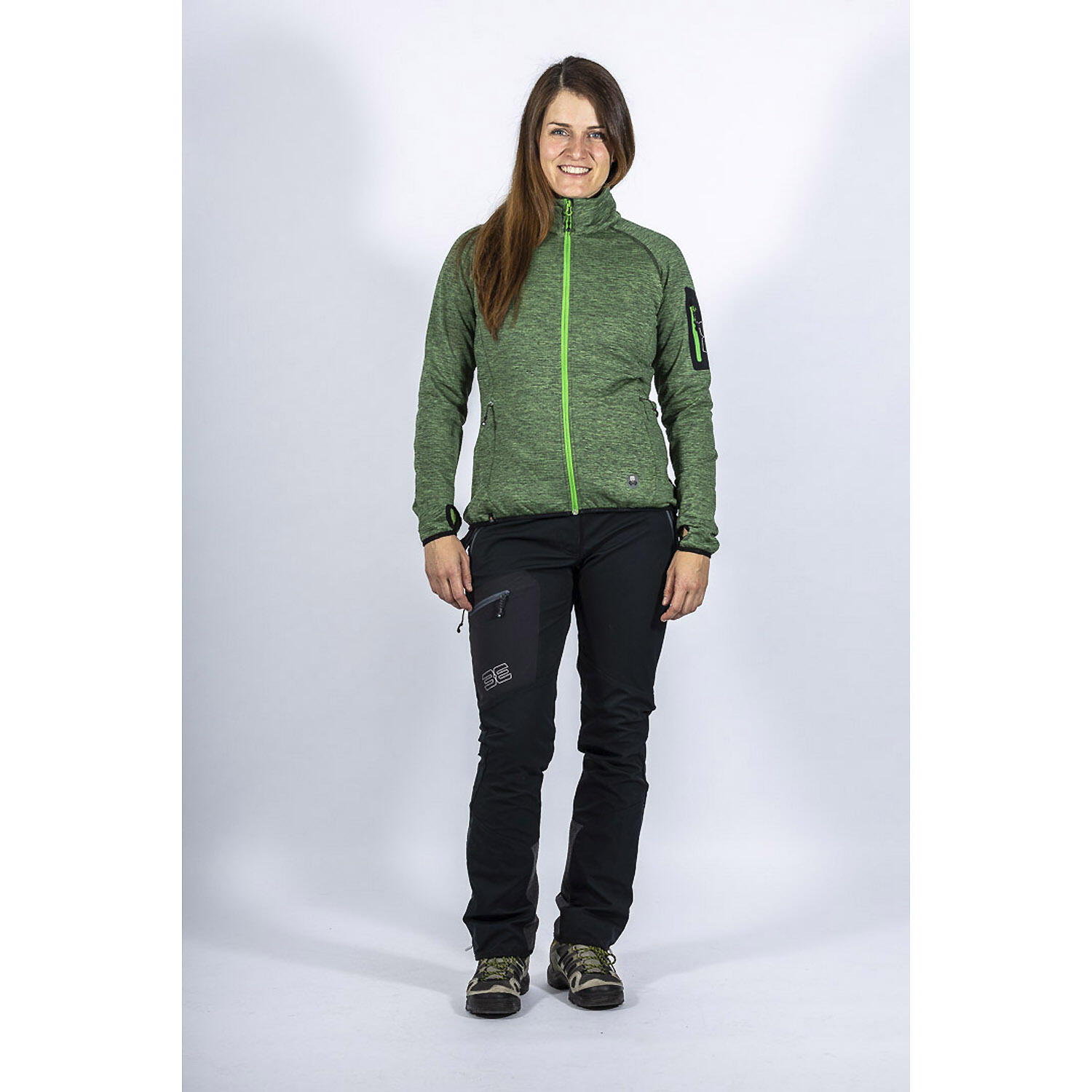 Damen Fleecejacke Megastretch Gratlspitze II 3/7