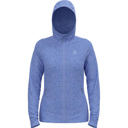 Odlo Damen Kapuzenjacke Mid layer hoody full zip TENCIA 542761