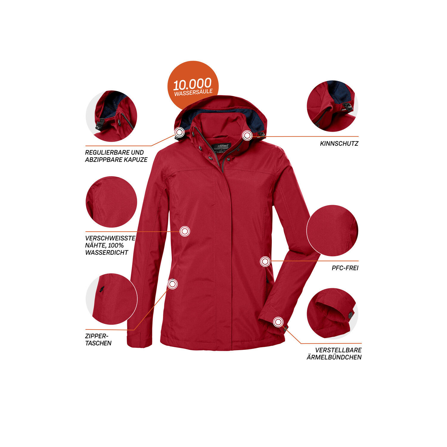 Damen Outdoorjacke KOS 42 5/7