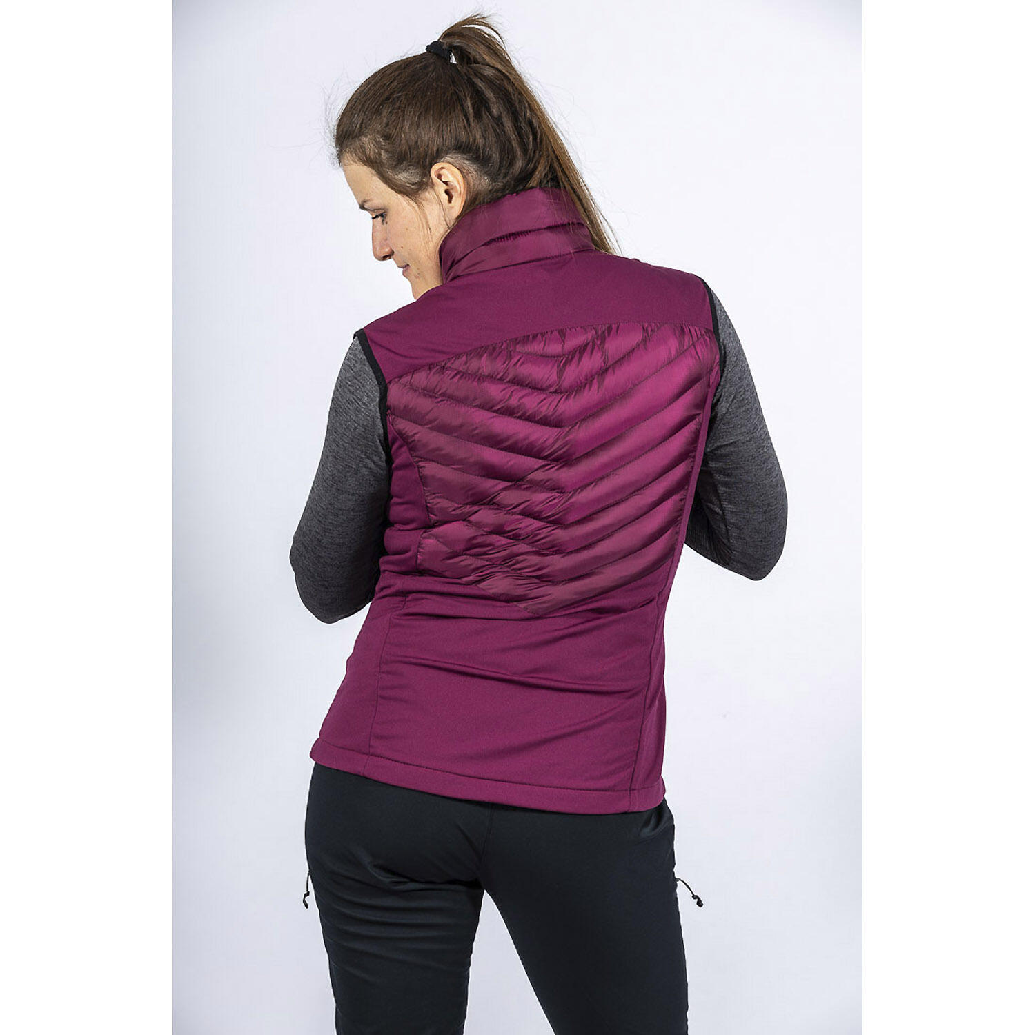 Damen Hybrid-Steppweste Sardona 3/7