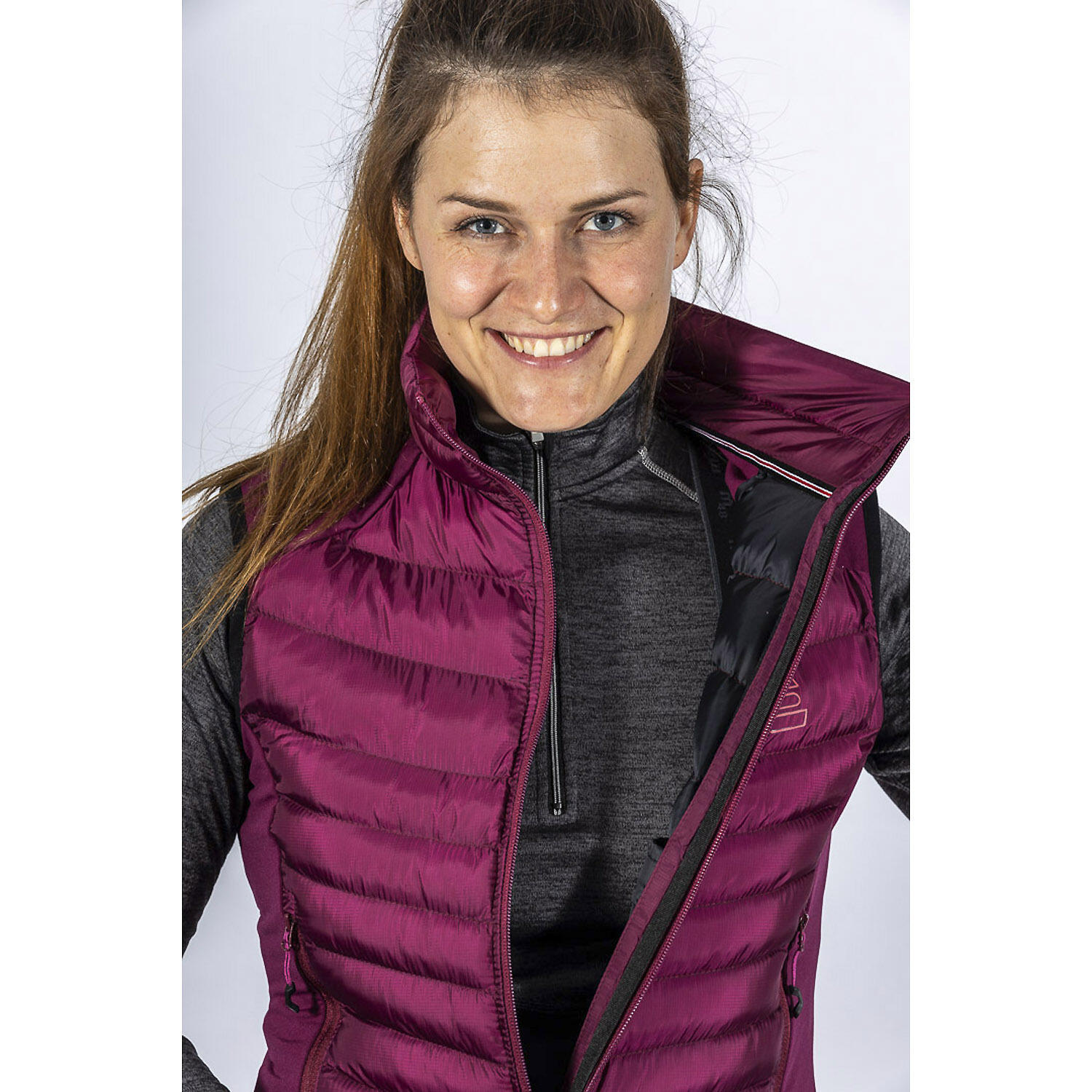 Damen Hybrid-Steppweste Sardona 6/7