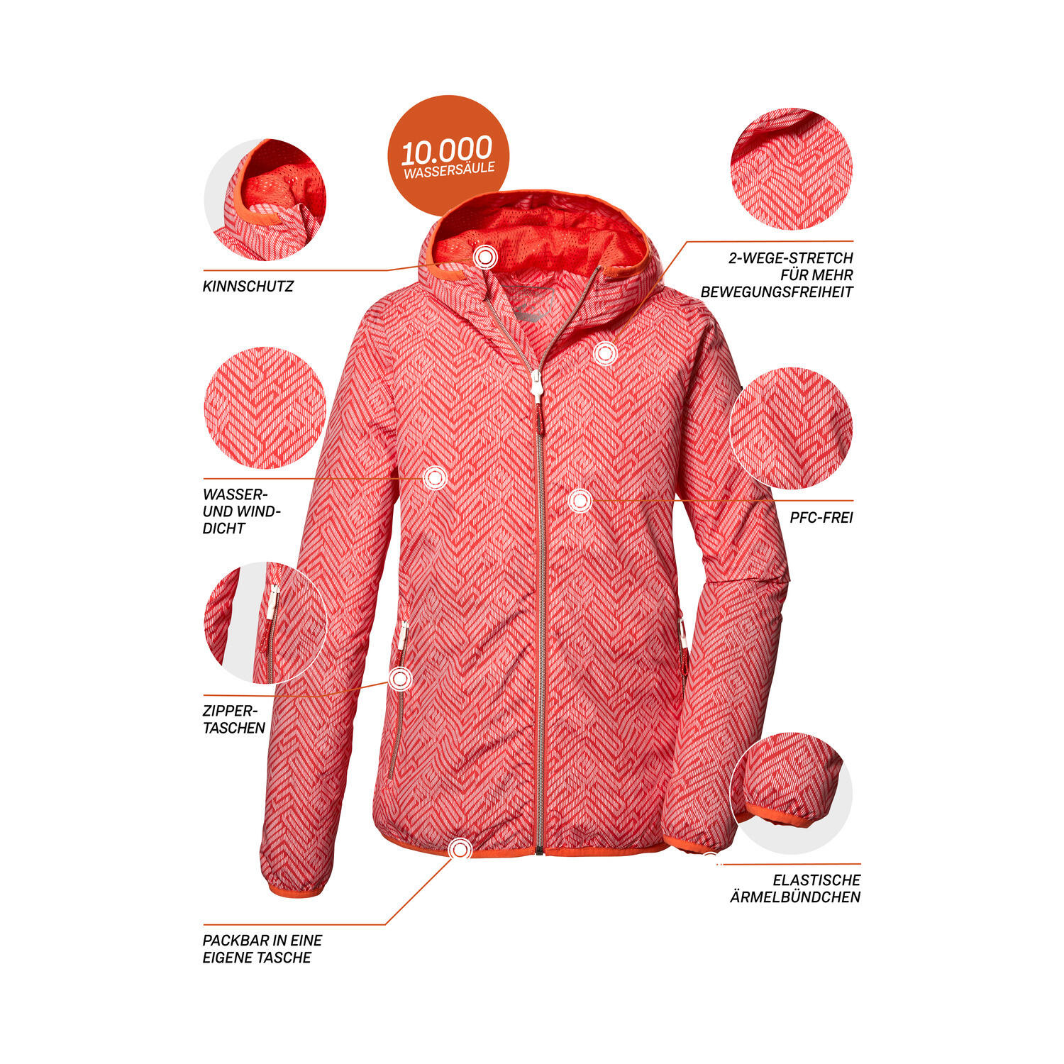 Damen Outdoorjacke KOS 69 6/7