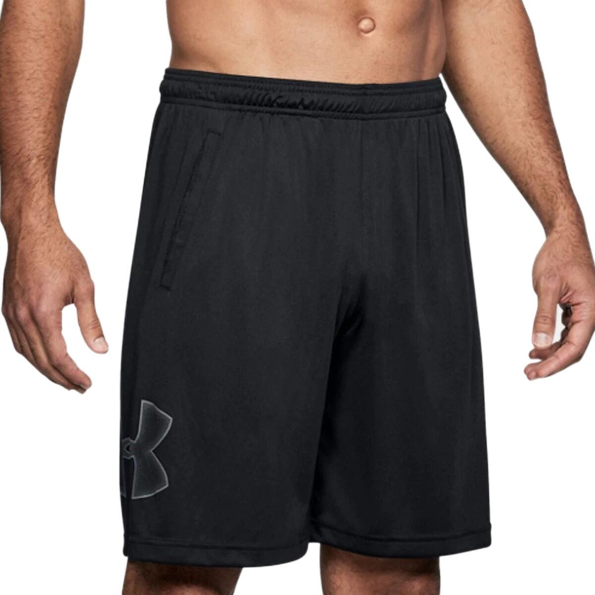 Krótkie Spodenki Sportowe Męskie Under Armour UA Tech Czarny
