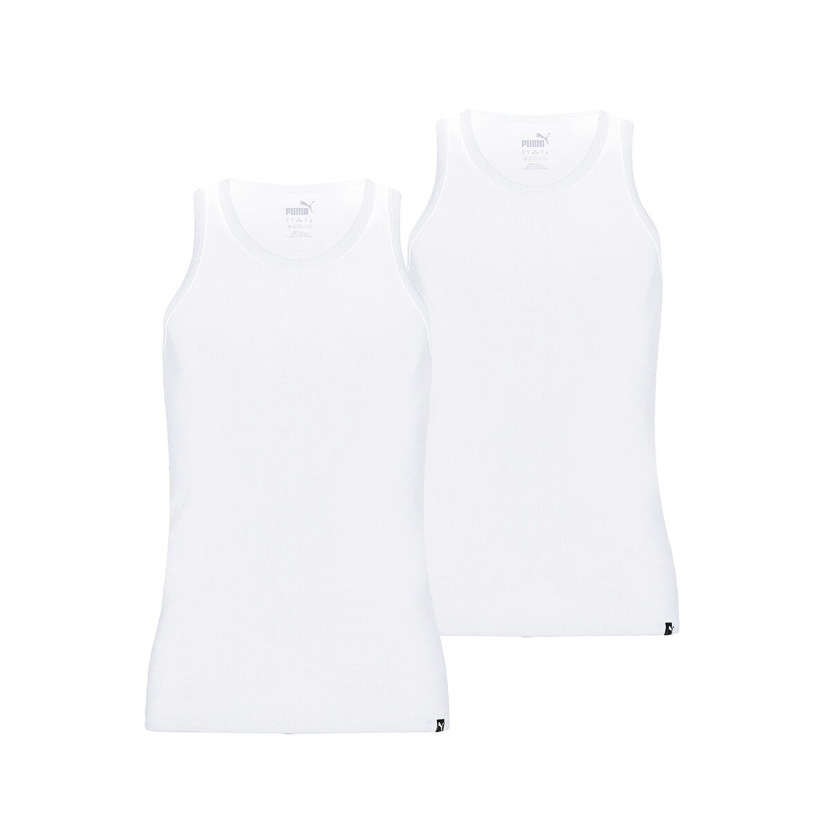 PUMA Unterhemd Herren 2er Pack Stretch