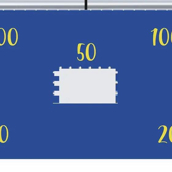 Target for 8-a-side soccer goal Sporti
