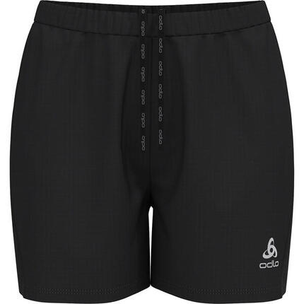 Odlo Damen Running Shorts 4 inch Essentials Schwarz