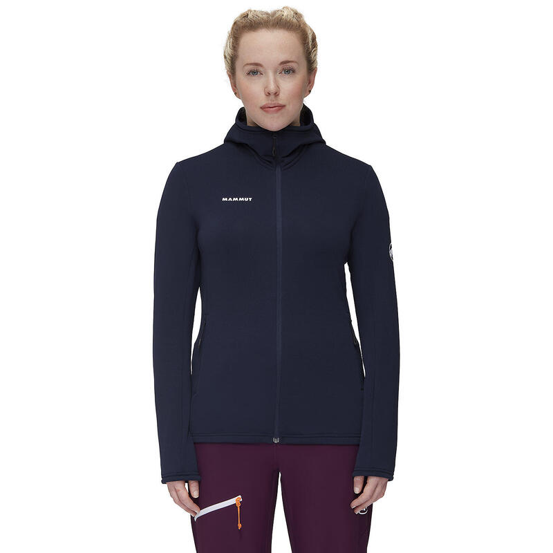 Pulover de trekking pentru femei Mammut Aconcagua Light ML cu glugă