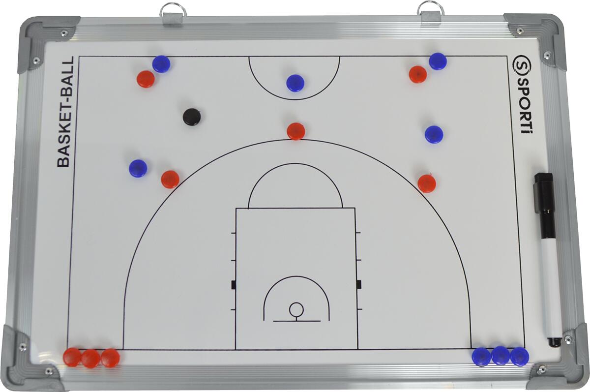 Tabellone da basket piccolo bifacciale 30x45cm Sporti 2/4