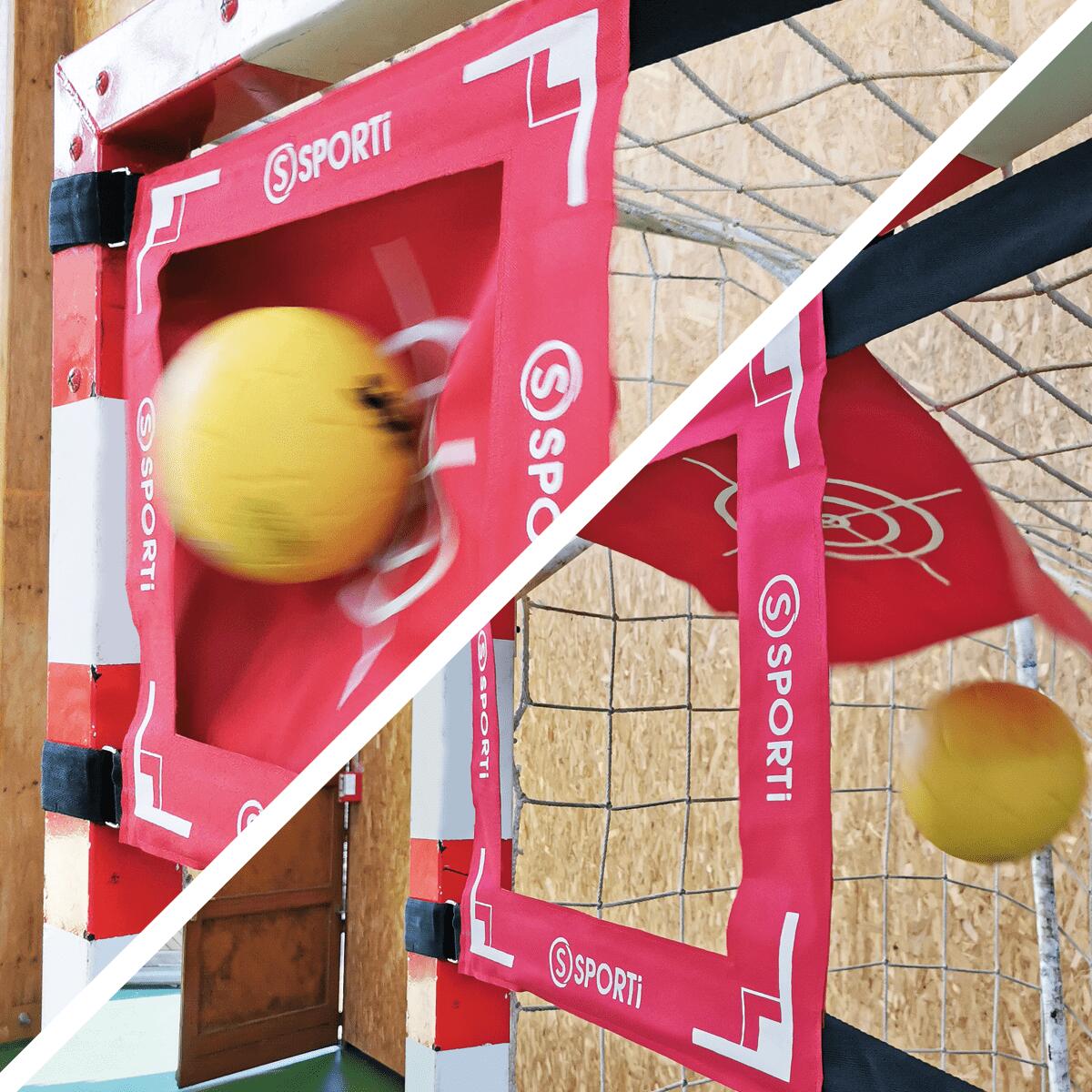 Verstellbare Zielscheibe Handball Sporti 3/4