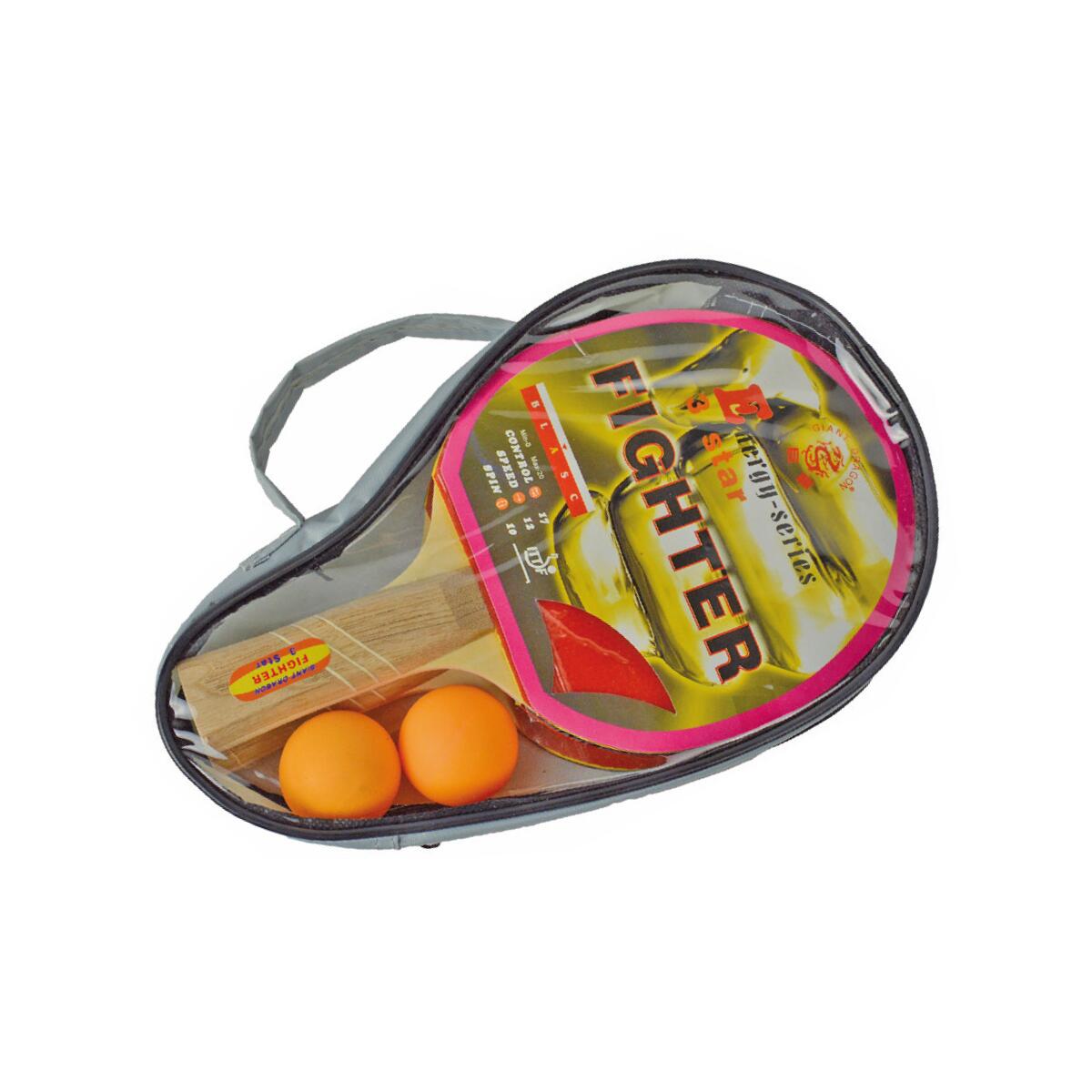 Sporti France - Set De Tennis De Table Fighter Sporti - Raquette De Tennis De Table - Multicolore - Anatomique - Decathlon