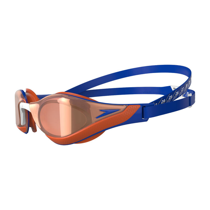 FASTSKIN PURE FOCUS MIRROR GOGGLES (ASIA FIT) BLUE / DRAGON FIRE / ROSE GOLD