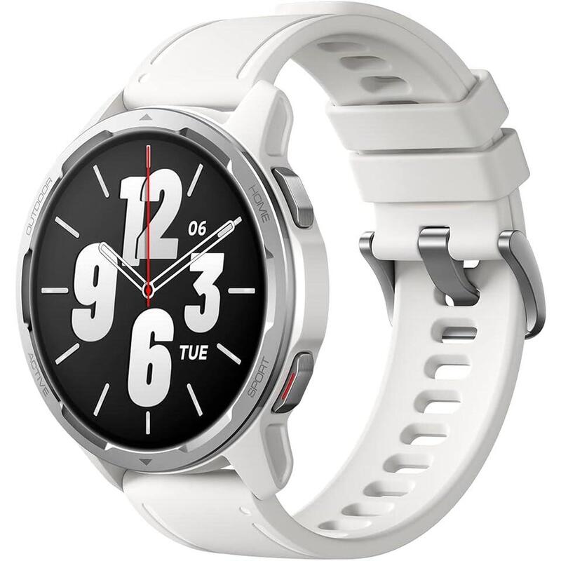Smartwatch Xiaomi Watch S1 Active GL, GPS, Waterproof 5 ATM (Argintiu/Alb)