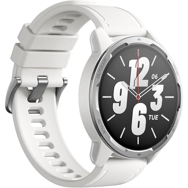 Smartwatch Xiaomi Watch S1 Active GL, GPS, Waterproof 5 ATM (Argintiu/Alb)