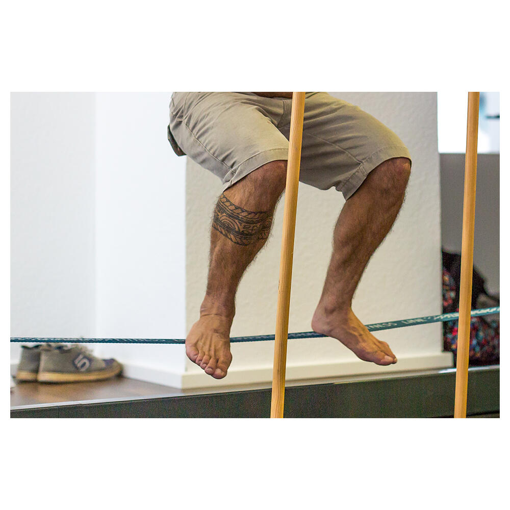 Slackline SLACKRACK FITNESS - Slacklining - Blauw 7/8