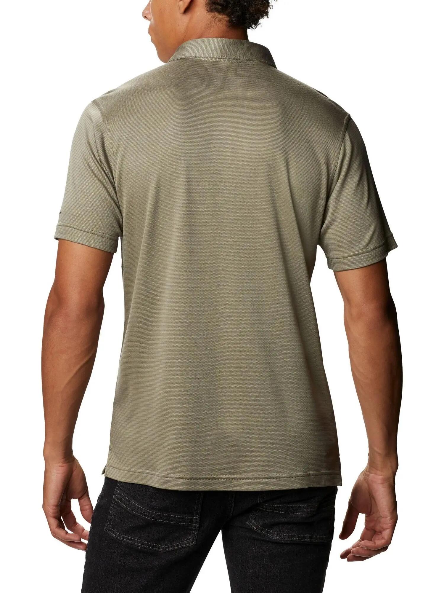 T-shirt męski Columbia Sun Ridge II z kołnierzem 3/5