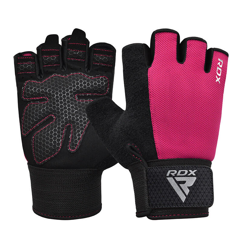 Gym Weight Lifting Gloves Half RDX SPORTS Decathlon