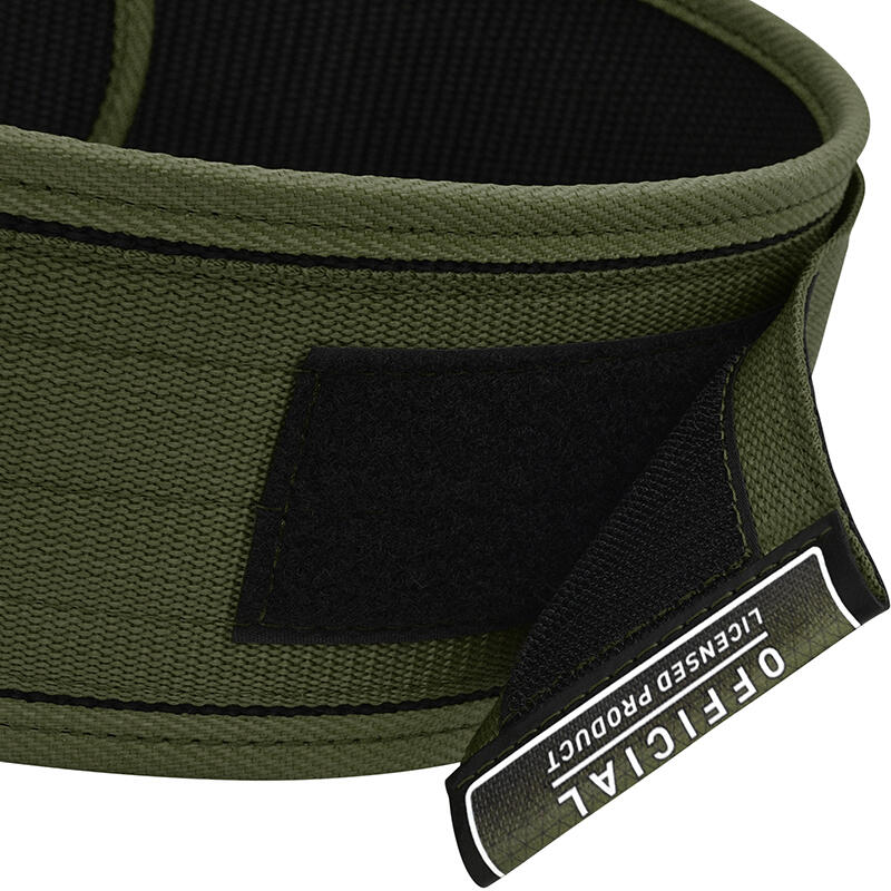Centura ridicare RX1 nylon, Verde militar, L