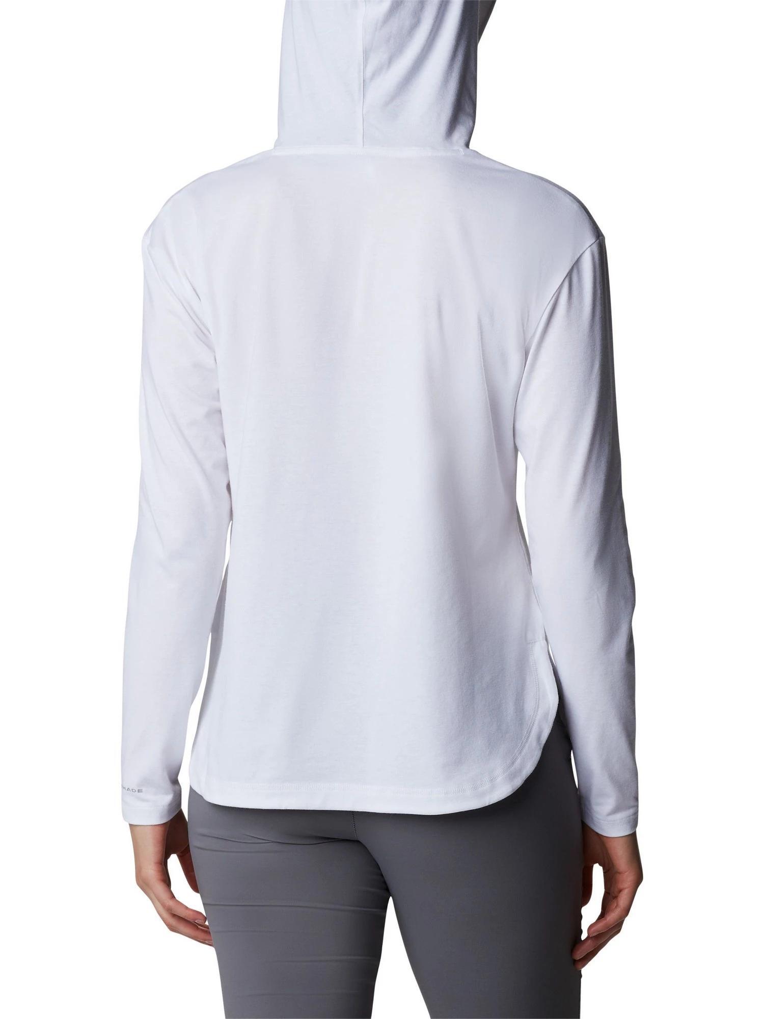 Kapuzenpullover Sun Trek Hooded Pullover Damen - weiß 3/6