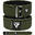 Centura culturism Rdx R1, Verde militar, XL