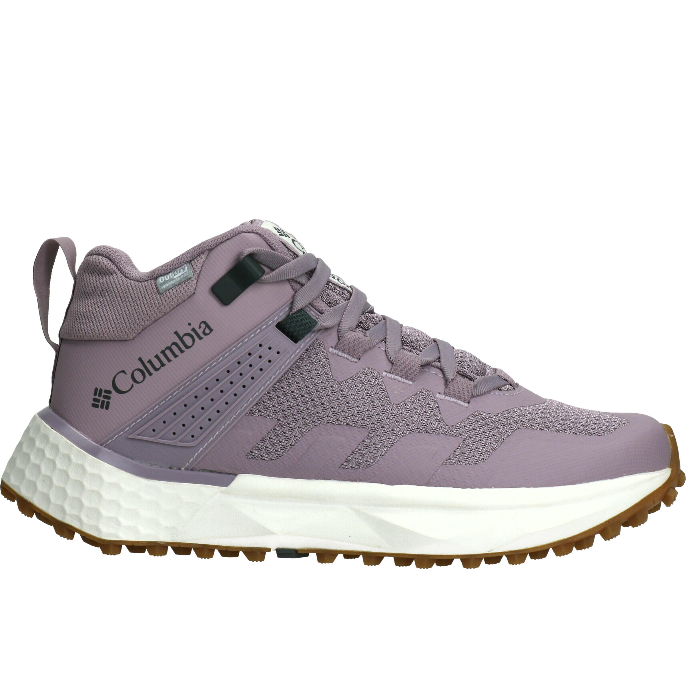 COLUMBIA Trekking-Schuhe Facet 75 Mid Outdry Damen - lila