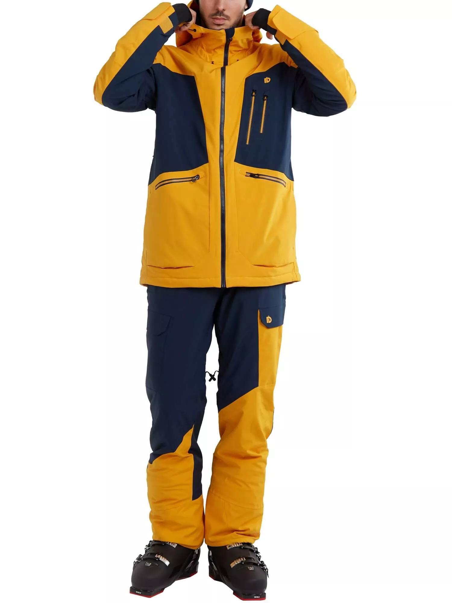Skijacke Decatur Jacket Herren - gelb 3/6