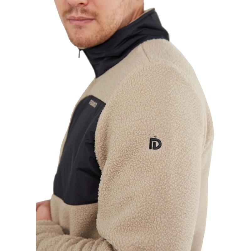 Haven Hybrid Jacket férfi polár pulóver - homok