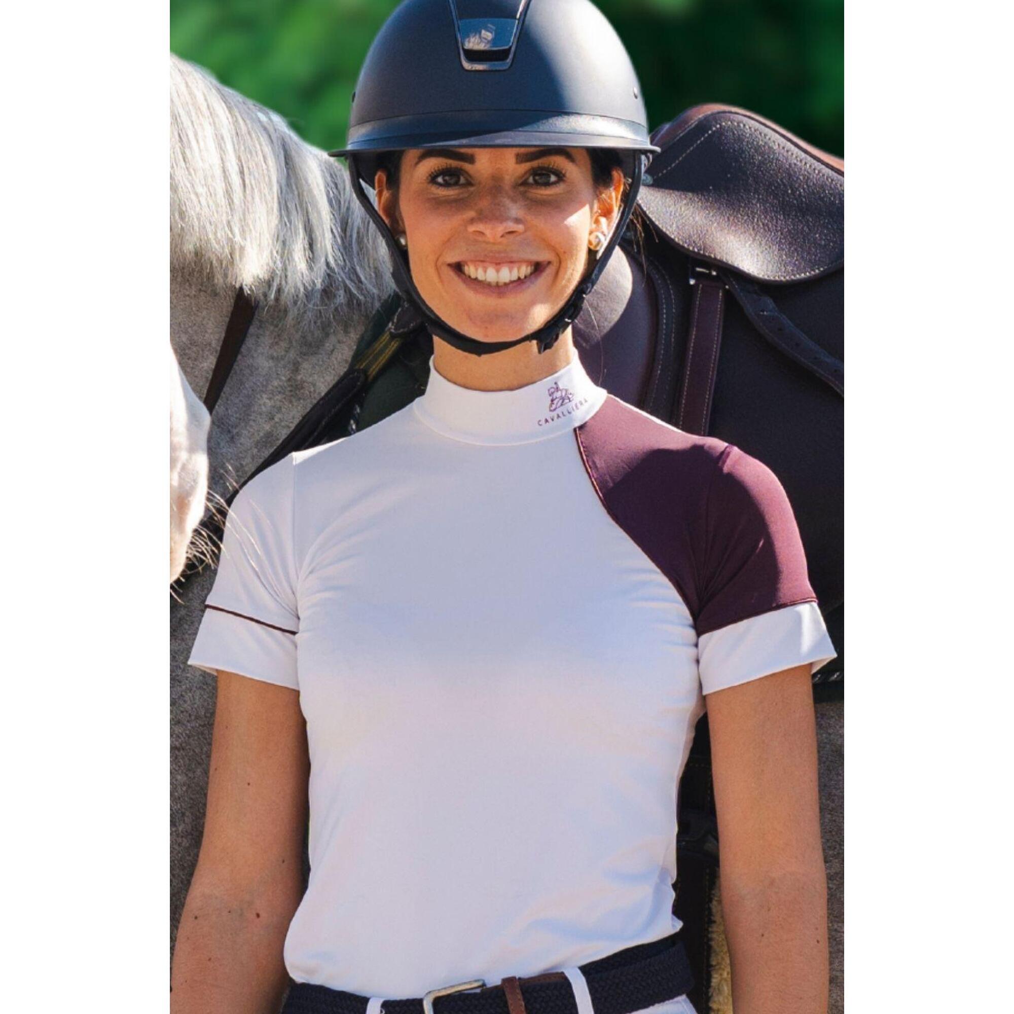 Polo equestre SIMPLY DAME - Maniche corte