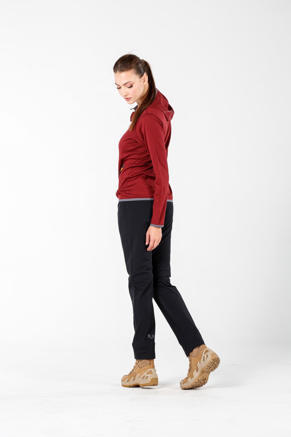 Spodnie trekkingowe damskie Woolona Comfort Merino 4/4