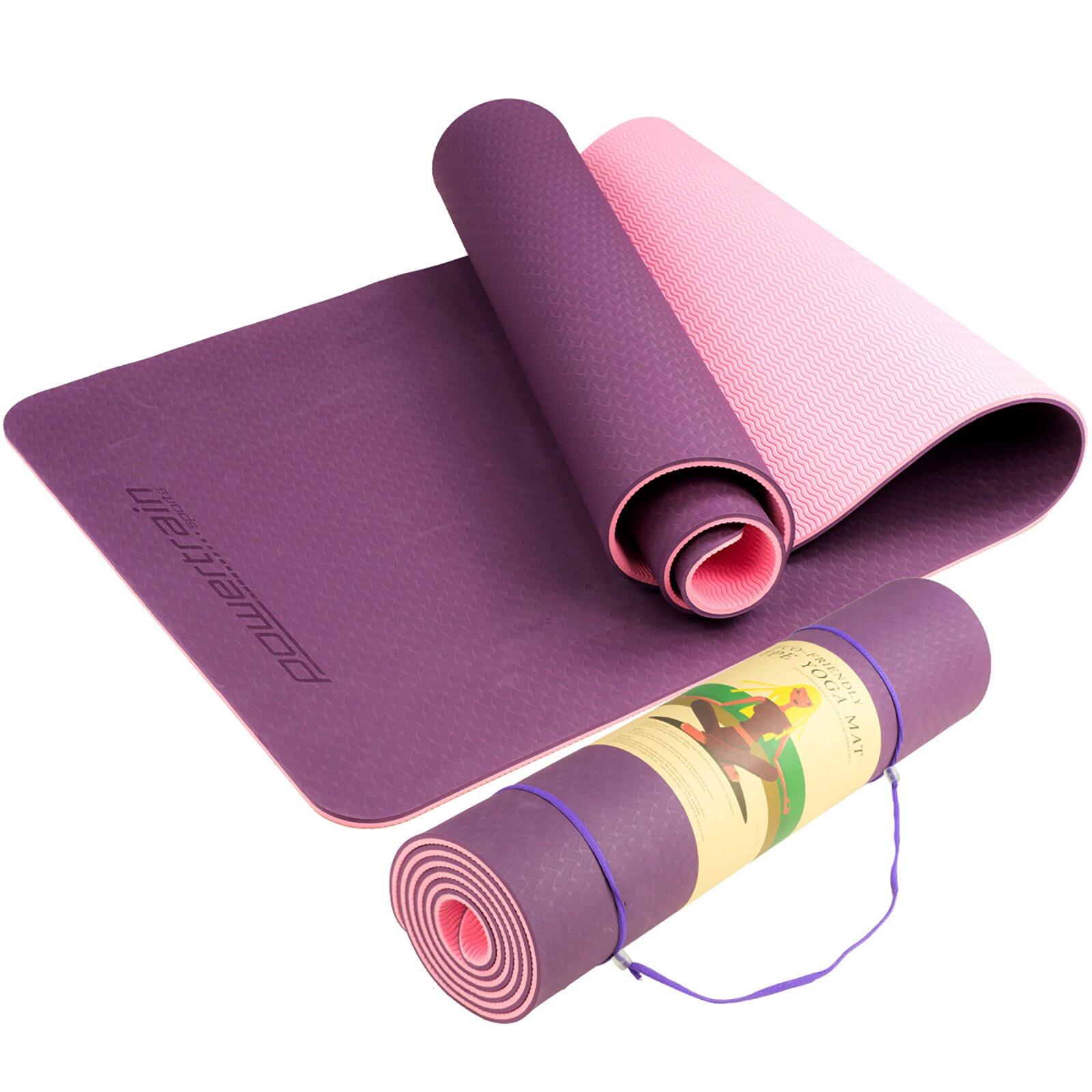 Powertrain TPE Pilates Exercise Yoga Mat