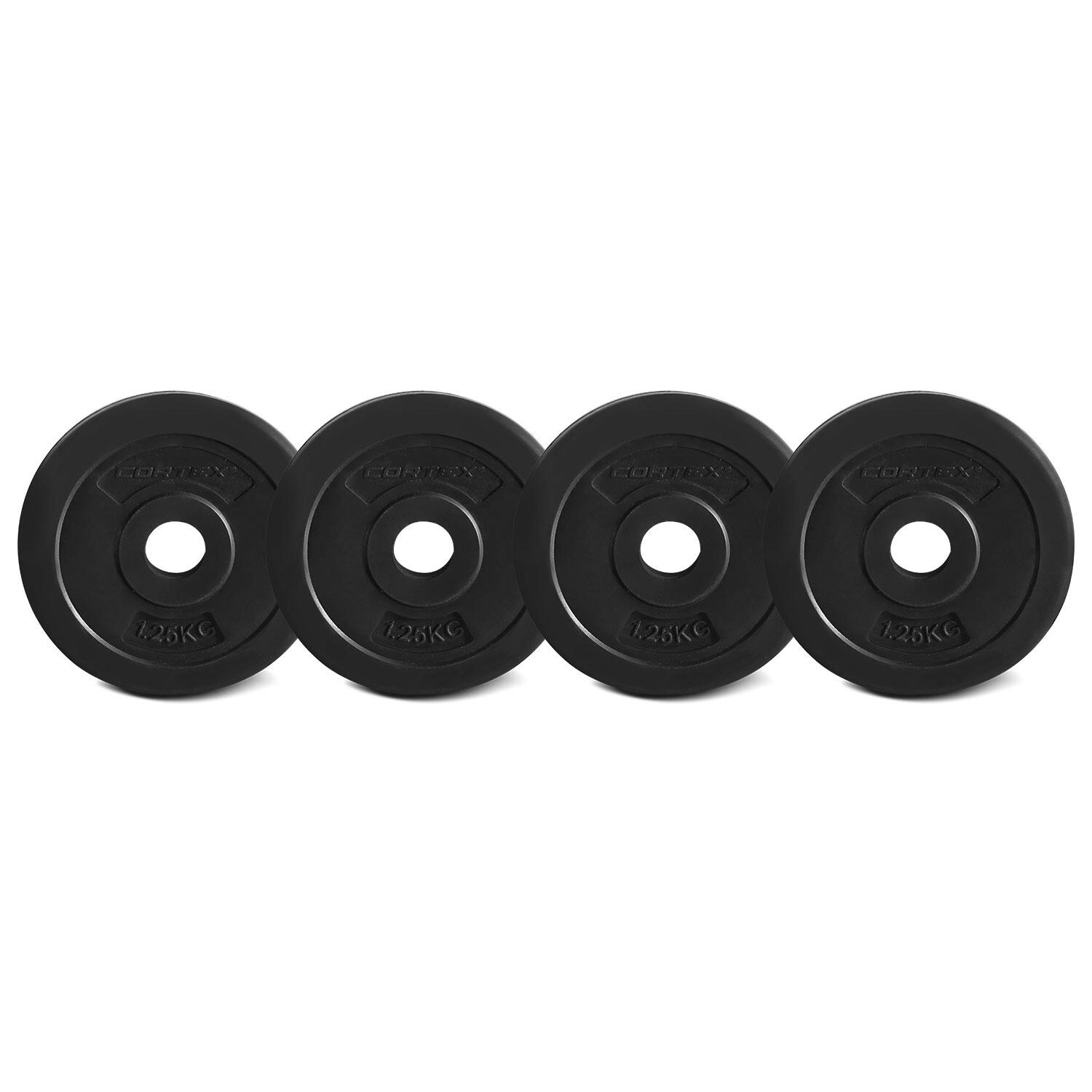 CORTEX EnduraShell Standard Weight Plates 25mm (Set of 4)