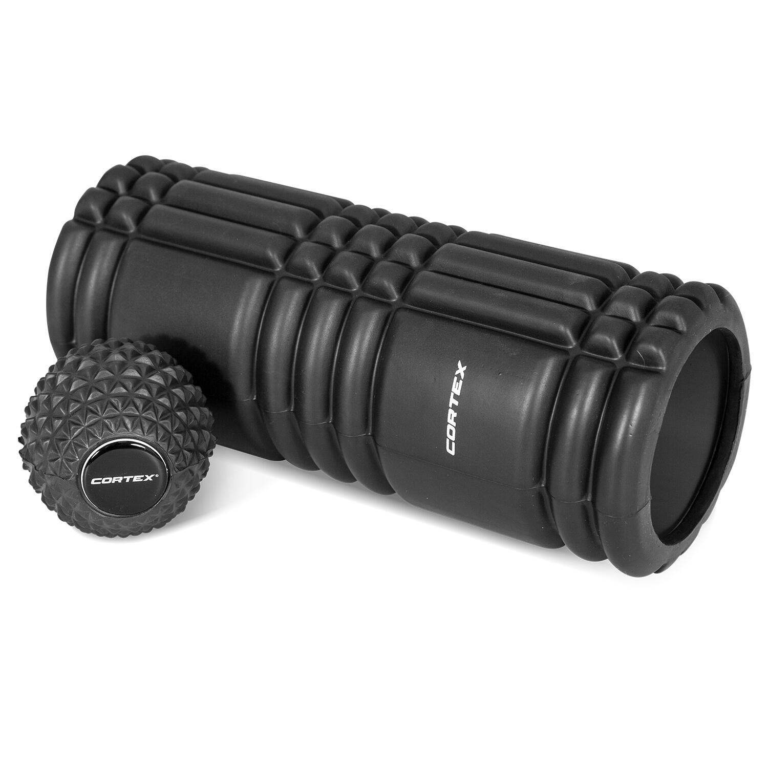 CORTEX CORTEX GridSoft EPP Foam Roller and Massage Ball Set 33*15cm