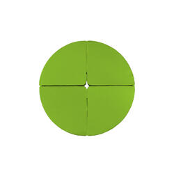 paaldans matras, diameter 150 cm, dikte 10 cm, groente