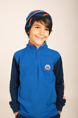 Sudadera manga larga de niño multicolor